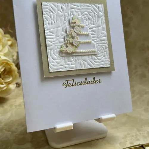 Cartão Artesanal para Aniversário, Bodas, ou Casamento