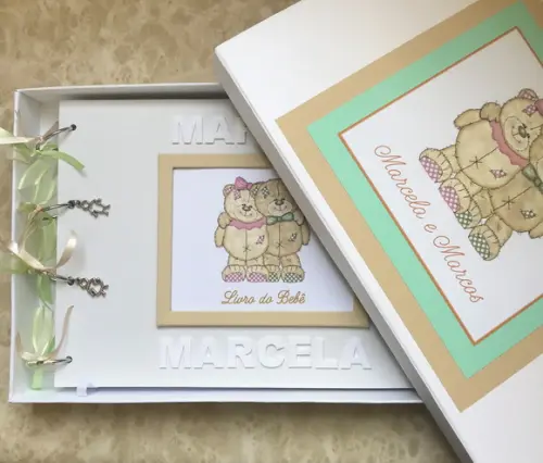 Diário do Bebê para Gêmeos