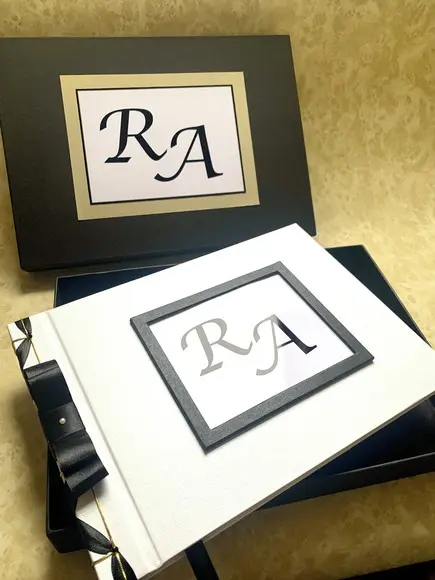 Livro de Assinaturas Personalizado para Casamento