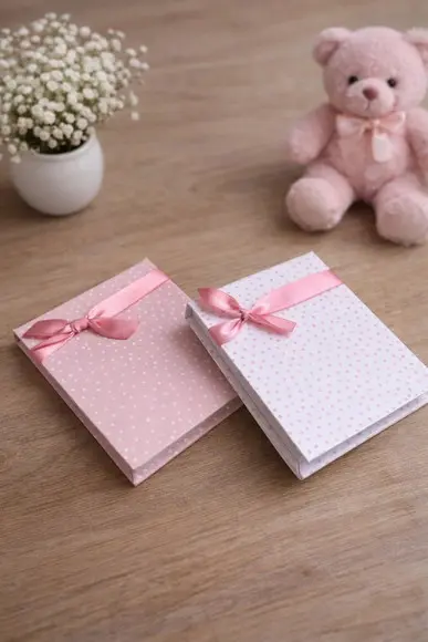 Bloco de Anotações Estampado Rosa com ou sem Laço
