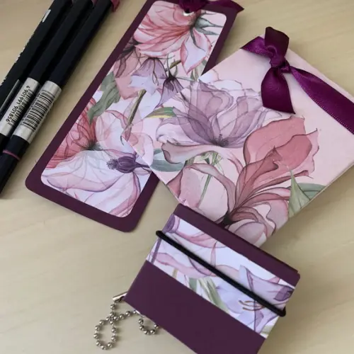 Bloco de Anotações, Mini Post It e Marcador de Páginas