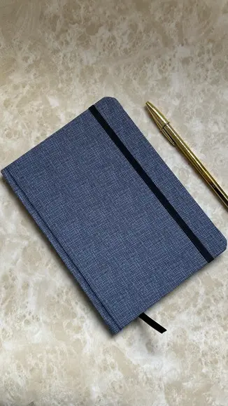 Sketchbook - Caderno Artesanal Folhas Quadriculadas