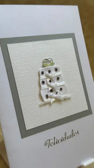 Cartão Artesanal para Aniversário, Bodas, ou Casamento