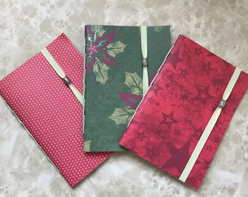 Caderno de Anotações-lembrancinha de Natal-estampas Variadas