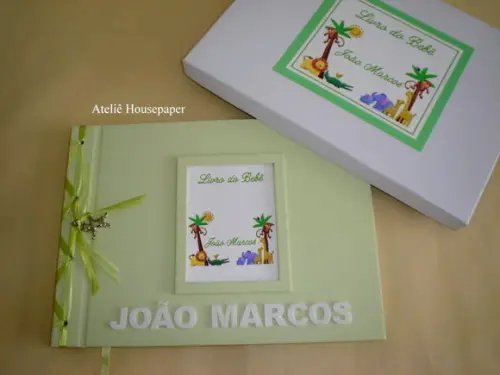 LIVRO DO BEBÊ PERSONALIZADO
