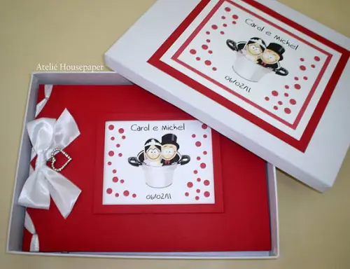 Livro de Mensagens Casamento