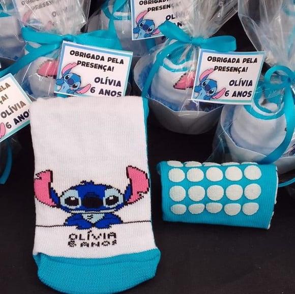 Meias Personalizadas - Stitch