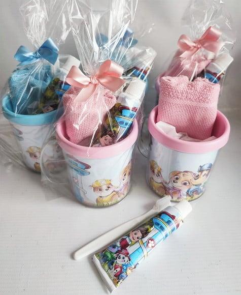 Kit Dental com Caneca - Patrulha Canina