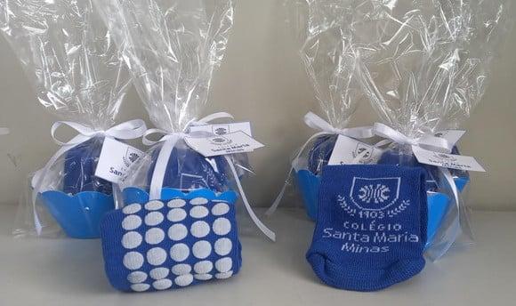 Meias Personalizadas - Escola/colégio/creche