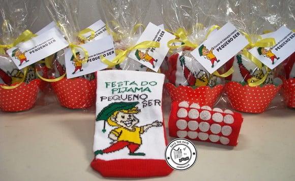 Meias Personalizadas - Escola/colégio/creche/abc