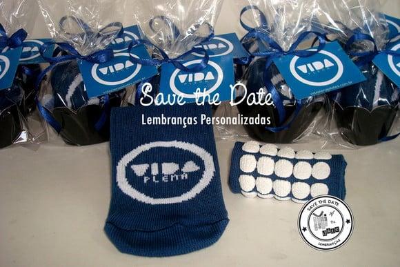 Meias Personalizadas - Pilates/clínica/empresa/marcas