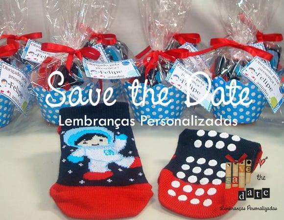 Meias Personalizadas - Astronauta