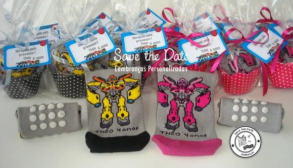 Meias Personalizadas - Transformers