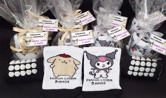 Meias Personalizadas - Kuromi