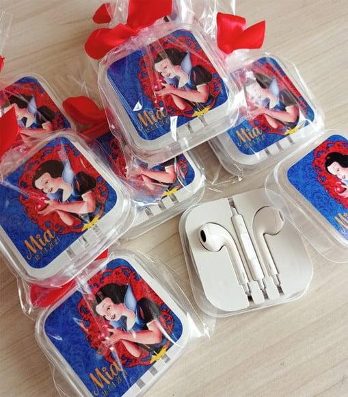 Fone de Ouvido - Branca de Neve