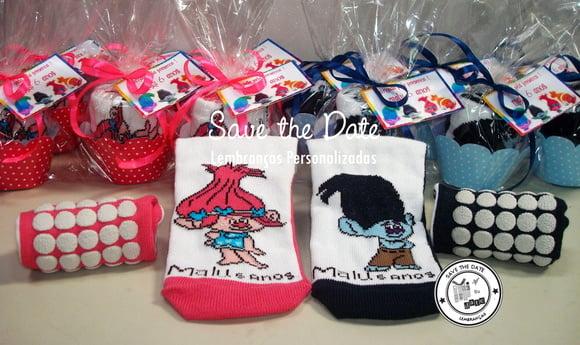 Meias Personalizadas - Trolls