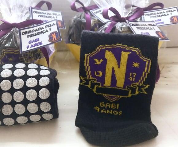 Meias Personalizadas - Escola Nunca Mais