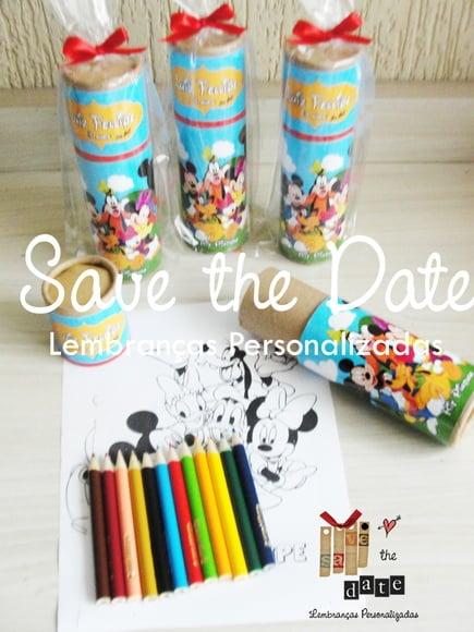 Tubo Kit de Pintura - Turma do Mickey
