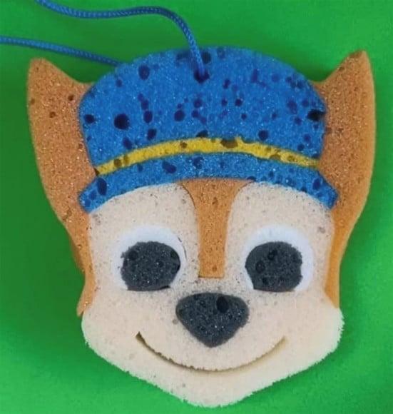 Esponja Banho - Patrulha Canina