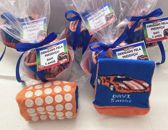 Meias Personalizadas - Hot Wheels