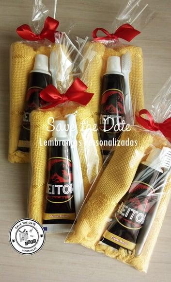 Kit Dental com Toalha - Jurassic Park