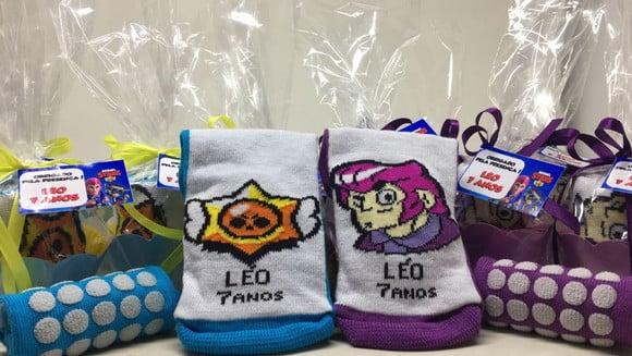Meias Personalizadas - Brawl Stars
