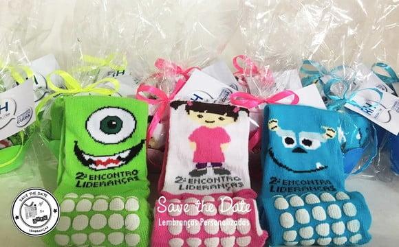 Meias Personalizadas - Monstros Sa