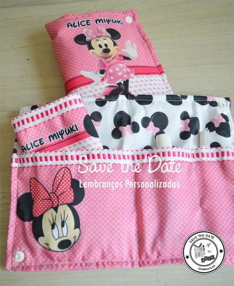 Kit Dental Luxo - Minnie Rosa