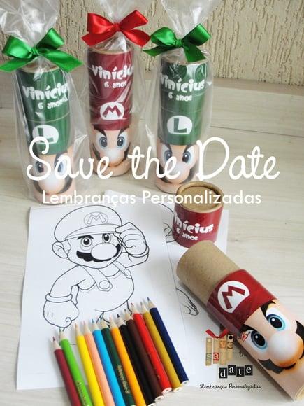 Tubo Kit de Pintura - Mario Bros