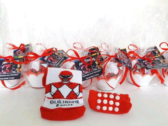 Meias Personalizadas - Power Rangers