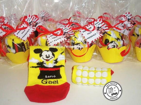 Meias Personalizadas - Circo Mickey