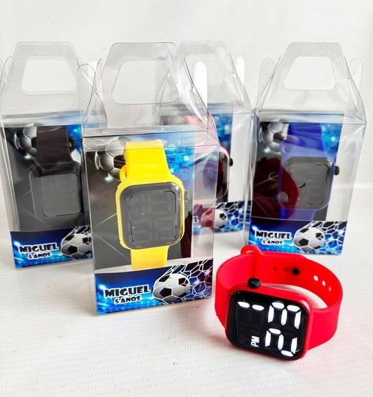 Relógio Digital Personalizado - Futebol
