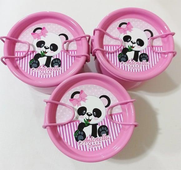 Marmitinhas - Panda Rosa