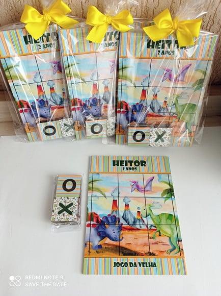Jogo da Velha - Dinossauro Baby