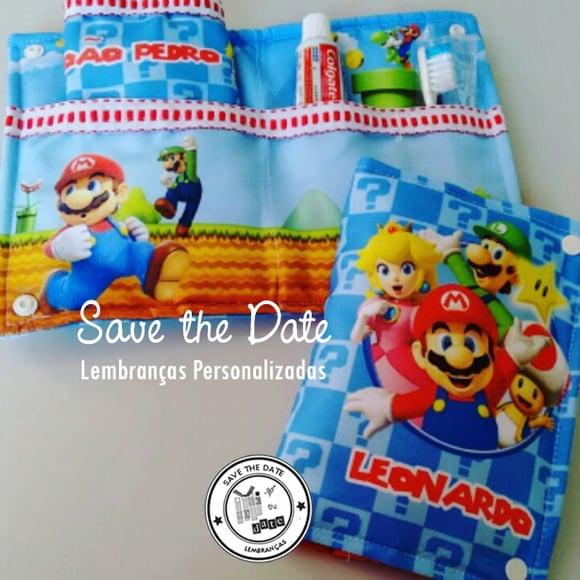 Kit Dental Luxo - Mario Bros