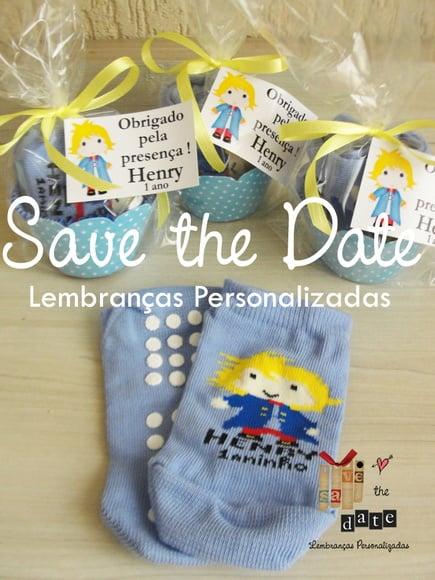 Meias Personalizadas - Pequeno Príncipe