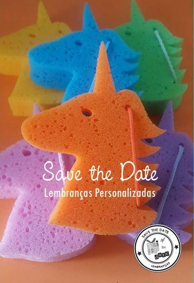 Esponja Banho - Unicórnios