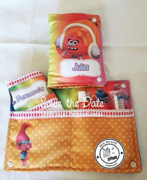 Kit Dental Luxo - Trolls