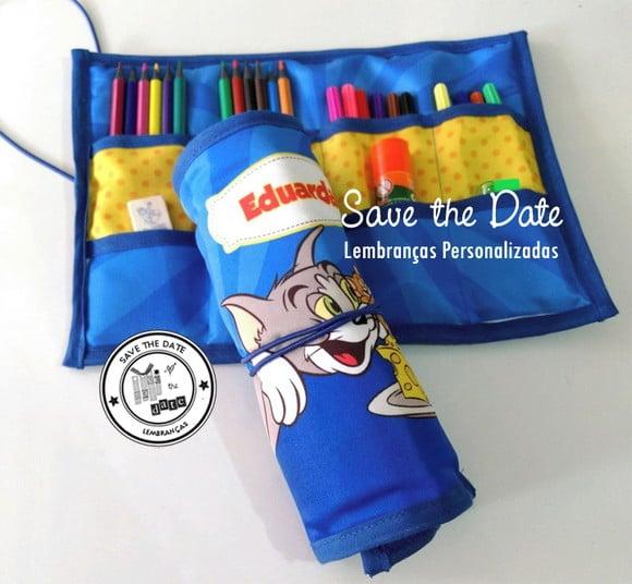 Kit Pintura Rolo - Tom e Jerry