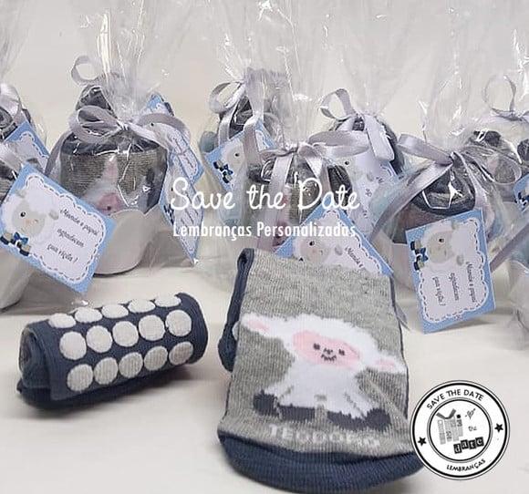 Meias Personalizadas - Ovelhinhas