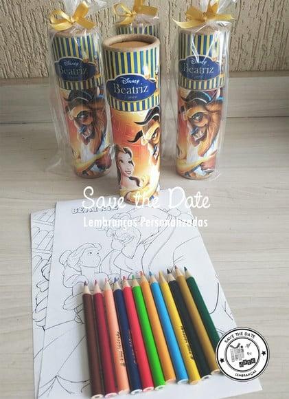 Tubo Kit de Pintura - Bela e Fera