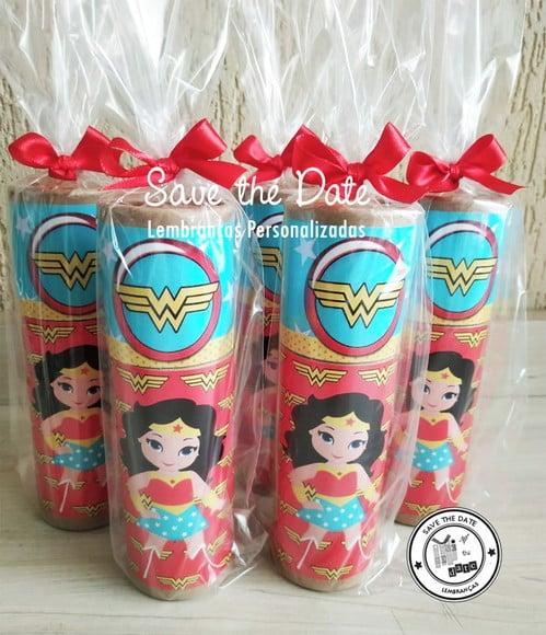 Tubo Kit de Pintura - Mulher Maravilha