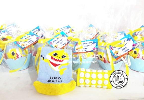 Meias Personalizadas - Baby Shark