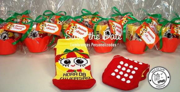Meias Personalizadas - Sítio Pica Pau Amarelo