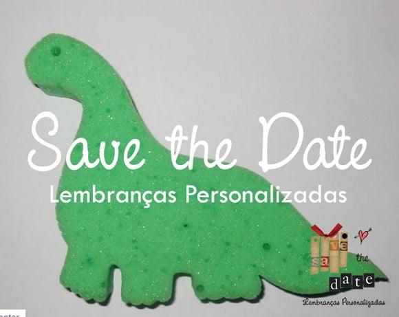 Esponja Banho - Dinossauros