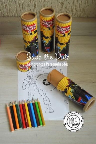 Tubo Kit de Pintura - Vingadores