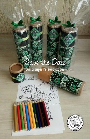 Tubo Kit de Pintura - Dinossauro