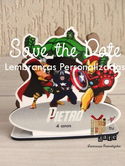 Porta Guardanapo MDF - Vingadores