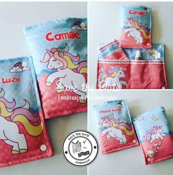 Kit Dental Luxo - Unicórnios