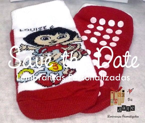 Meias Personalizadas - Dora Aventureira
